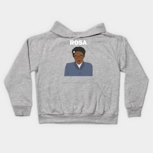 Rosa Parks - Minimalist Kids Hoodie